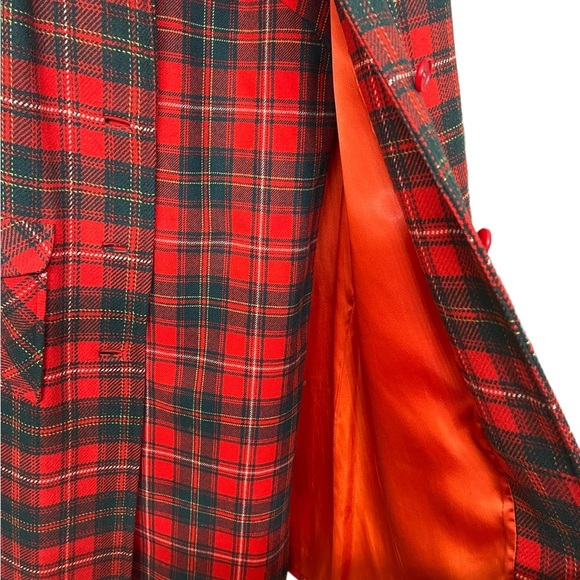 VTG PENDLETON WOOLENS PLAID TARTANS OVERCOATS and dress size 14 - Picture 8 of 16